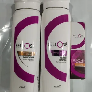 Bellose straight protective shampoo+conditioner and silicon oil 25ml