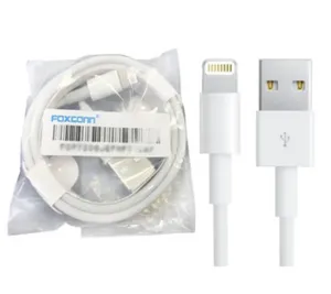 Foxconn Lightning Cable – Original Fast Charging & Data Sync Cable for iPhone, iPad, and iPod