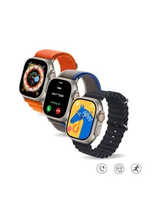Haino Teko T 93 Ultra Max 49mm HD Full Screen Smart Watch with 3 Set Strap For Men's and Women's