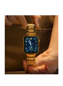 Haino Teko Germany G8 Max Gold Edition Full HD Display 45mm Smart Watch For Men's and Women's