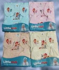 Baby Dress (Suit) – Age 1–3 Months, 5 Pieces