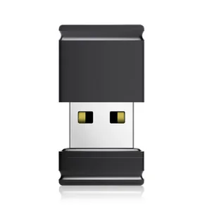 Super Mini Pen Drive 64GB Black USB Flash Drive Creative Business Gifts Memory Stick Real Capacity U Disk for Laptop External Storage