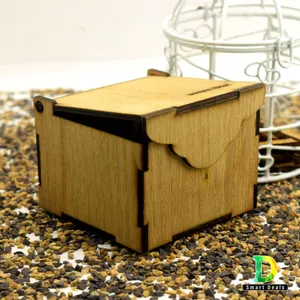 Wooden Jewelry Box Ring Box New Design Charm & Beautiful Box Shape For Anniversary gift Wedding Gift Lover Gift Valentine gift Birthday Gift Christmas