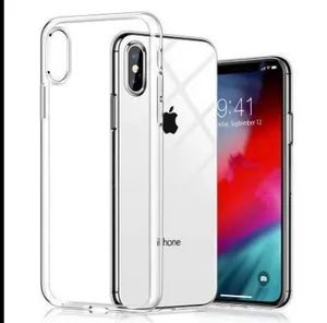 Transparent Ultra Thin Slim Soft Case for Apple iPhone X XS