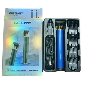 Geemy GM-8010 Professional Rechargeable Beard & Hair Trimmer T9 Mode